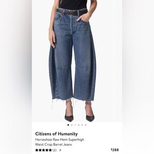Citizens of Humanity Barrel Jeans size 29